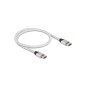 Delock HDMI-kabel 50cm Sølv